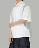 Halon nylon half jacket