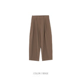 Set Twill Balloon Trousers