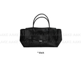 FLUID LEATHER BIG BAG