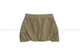 (with underpants) BALLOON POCKET MINI SKIRT