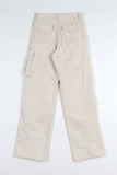 Zipper three-dimensional cargo pants