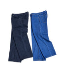Wide fit real wide denim jeans