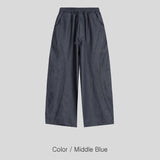 Enrty Curved Denim Pants