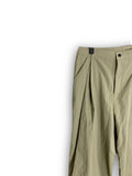 Layered Gosi nylon wide pants