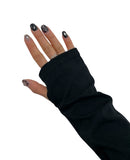 LAYERED STRAP HAND WARMER T