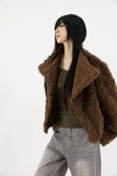 Teddy Reversible Fur Mustang