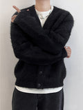 Snow heavy mohair cardigan