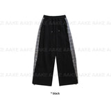 CHECK BLOCK SWEATPANTS