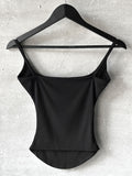 Glam Deep Square Sleeveless