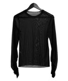 Mesh shirring round tee