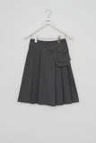 (W) Meta Pleats Skirt