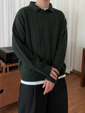 Cable Collar Knit