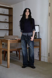 Rope Keyring Straight Jeans