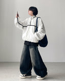 Tom Brush Balloon Wide Denim
