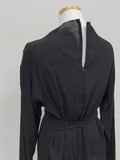Yoru Mock Neck Strap Blouse