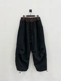 Heavy Wool Balloon Pants