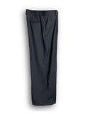 Pleated multi-tuck long wide slacks trouser