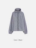 Vera Checked Windbreaker