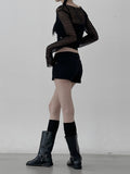 Ruben See-through Cardigan