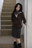 Meld ruffle cardigan