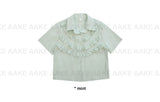 FRILL LAYERED SHIRT