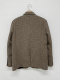 Tweed Wool 3 Button Overfit Jacket