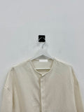 S/S Linen Hidden Button Light Shirt