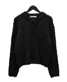 Texel Hairy Fur Cardigan