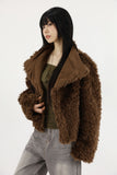 Teddy Reversible Fur Mustang