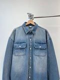 Sand Washed Denim Shirt