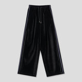 Clemen Velvet Track Pants