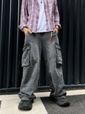 Hype Salt Washed Cargo Denim