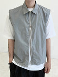 Hanks Collar Vest (2 way zip-up)