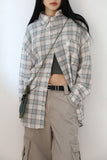 Over Check Vacation Shirt