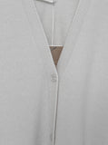 [Premium] Kai Cashmere Whole Garment Knit Vest