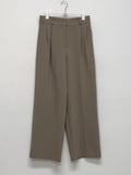 Two-Tuck Basic Wide Slacks