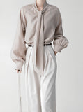 Berlin Tie Blouse