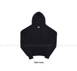 ALPACA CABLE HOOD KNIT