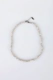 Gray freshwater pearl necklace