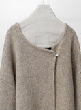 Low Button Cardigan Setup