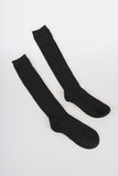 Della ribbed knee socks