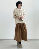 Curie Cable Half Cardigan
