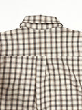 Summer Seersucker Check Shirt