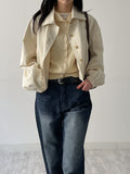 Lilia Cotton Crop Blouson