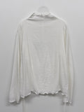 Yoru Mock Neck Strap Blouse