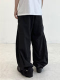 Nylon Line Maxi Snap Pants (botton)