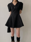 Annika Puff Flare Mini One Piece