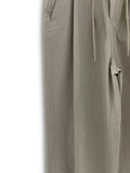 Folded Line Cotton Pants