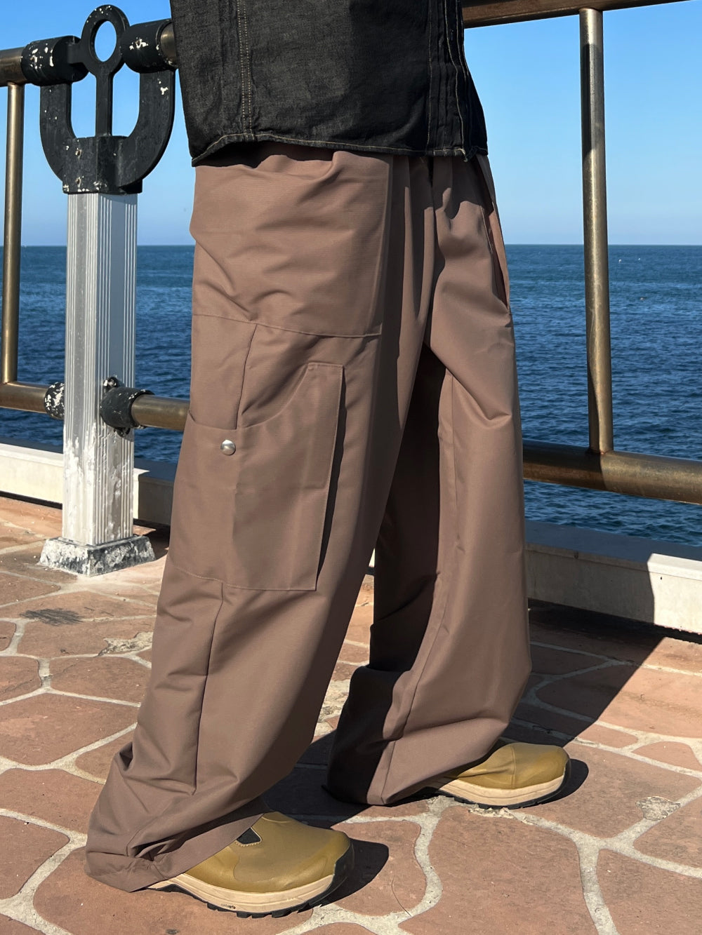 【KOOLOSET】Future Nylon Multi Pocket Pants KOOLOSET (クロゼット) - フューチャーナイロンマルチポケット
