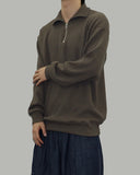 Union Half Knit Zip-up